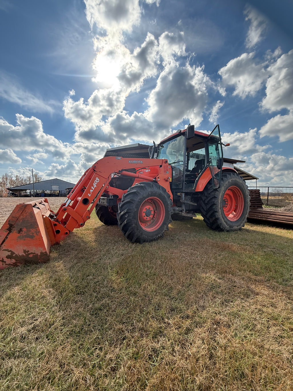 #DD2908 - 2013 M108s Kubota Tractor - MS