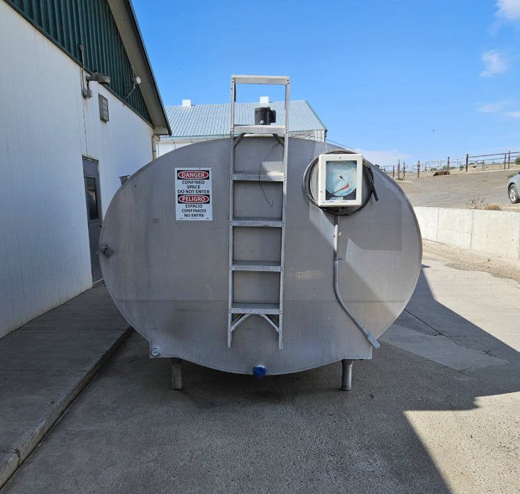 #DD2901 - Mueller 6,000 gl and 3,000 gl Milk Tank - WA