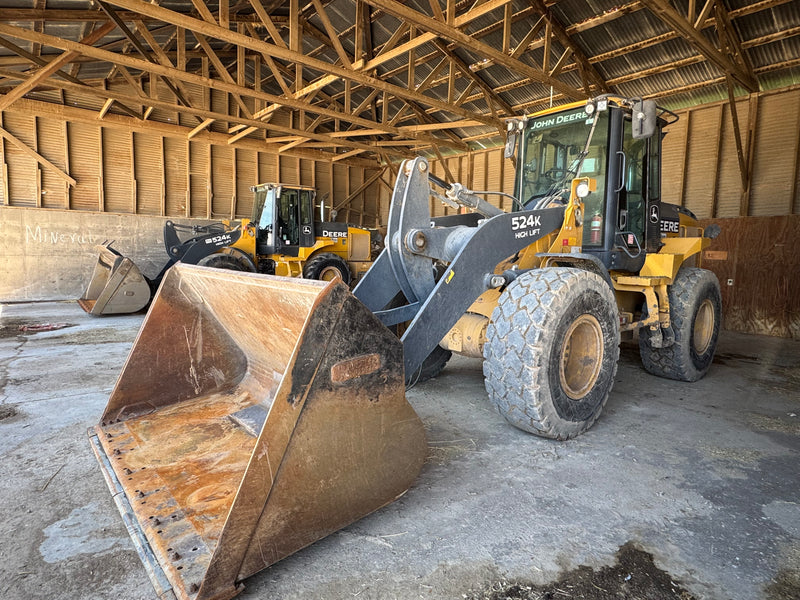 #DD2860 - John Deere 524K High-lift Loaders (2) - NM