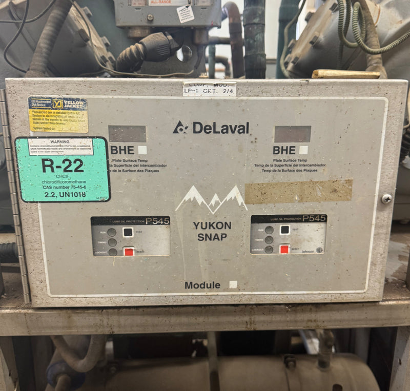 #DD2656 - DeLaval Yukon Snap Compressors and Glycol Tank - CO