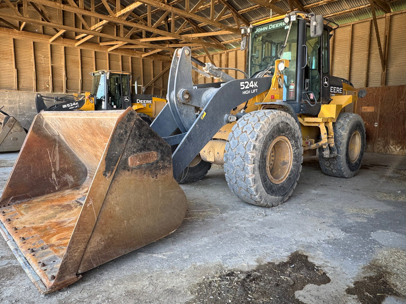 #DD2860 - John Deere 524K High-lift Loaders (2) - NM