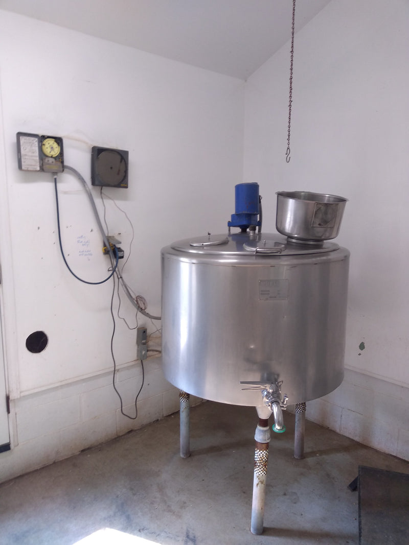 #DD2133 - Double Jacketed 500L Fermentation Tank for Yogurt