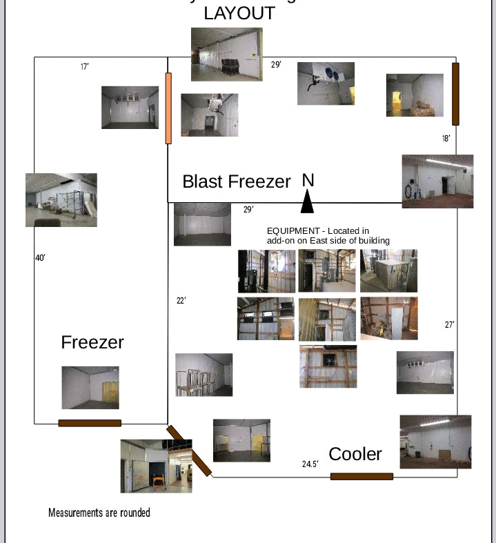 #DD1776 - Walk in Freezer / Cooler Combo System