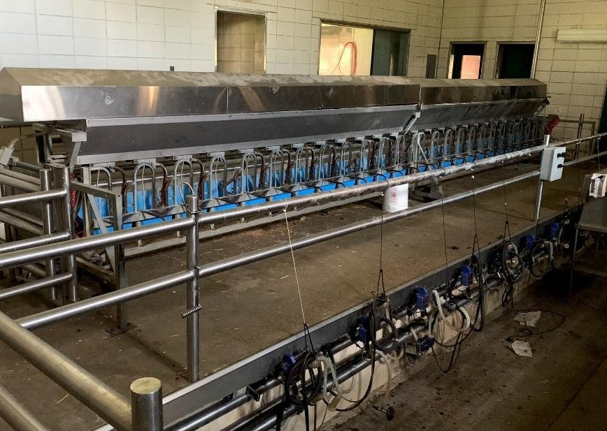 #DD1912 - DeLaval Rapid Exit 24 Goat and Sheep Parlor System