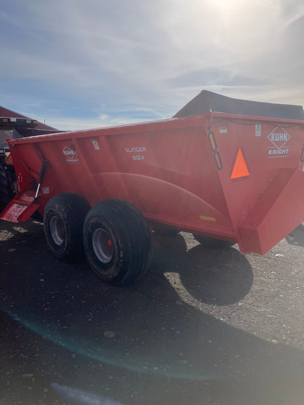#DD2177 - 2014 Kuhn 8124 Protwin Slinger Spreader - WA