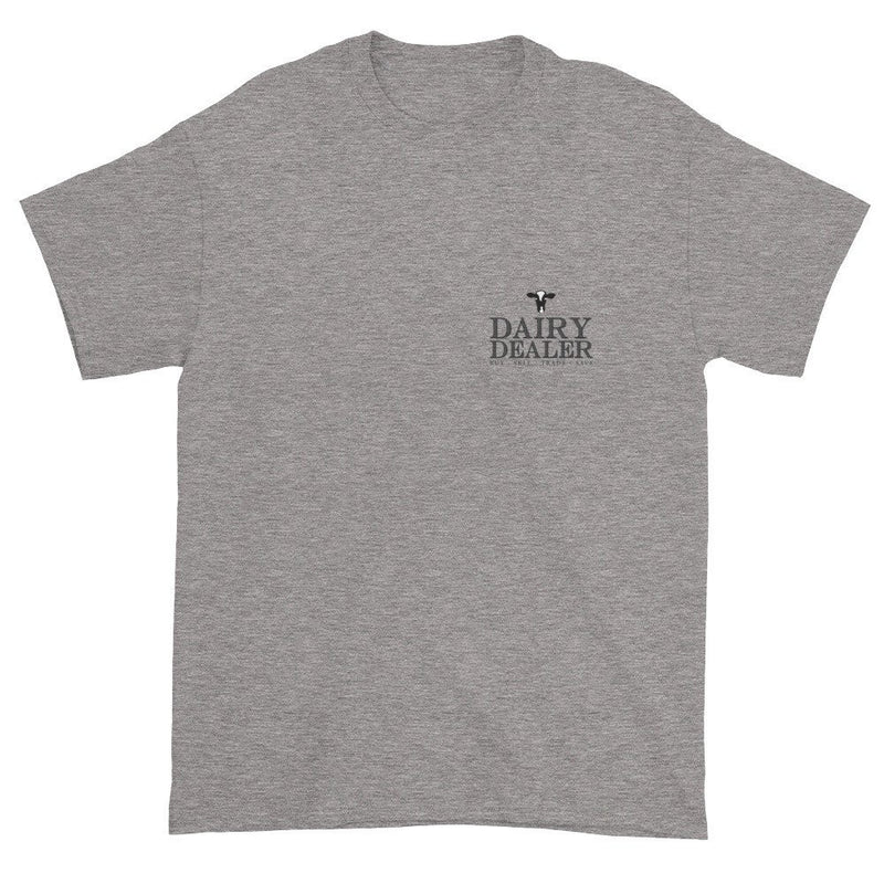 Happiness, Cows and Ice Cream Short Sleeve Shirt (Unisex)