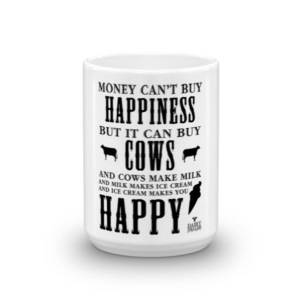 Happiness, Cows and Ice Cream Mugs