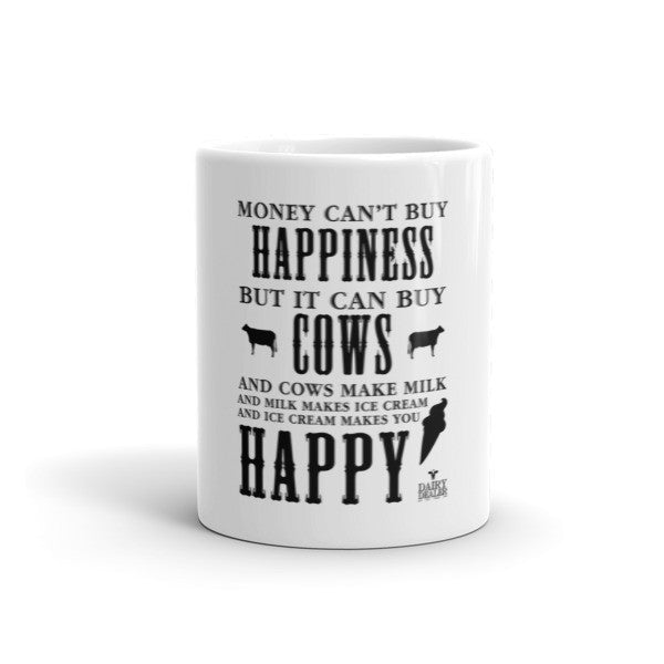 Happiness, Cows and Ice Cream Mugs